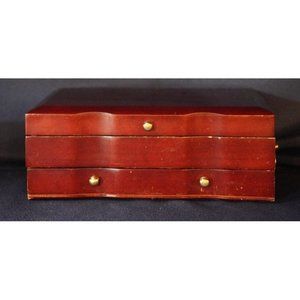 Croft and‎ Barrow Wooden Jewelry Box -AS IS CONDITION